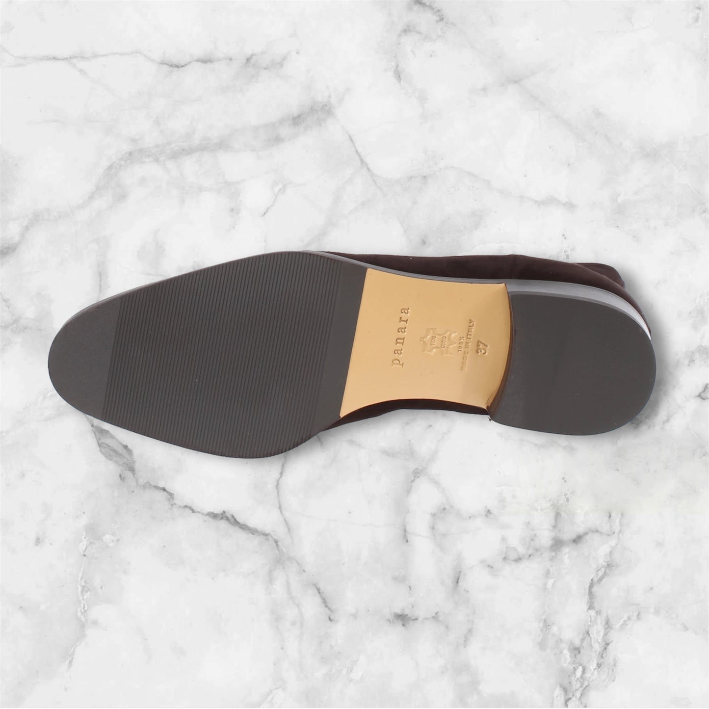 2263-7120 Camo Castagna Chelsea suède cognac