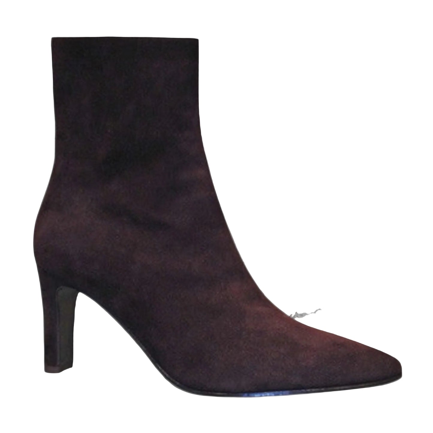 3242-Suede Bruin Enkellaars