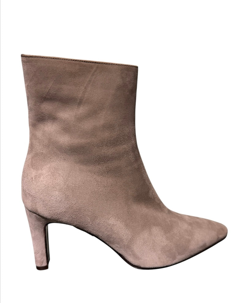 3242-Camo Taupe Suede Enkellaars