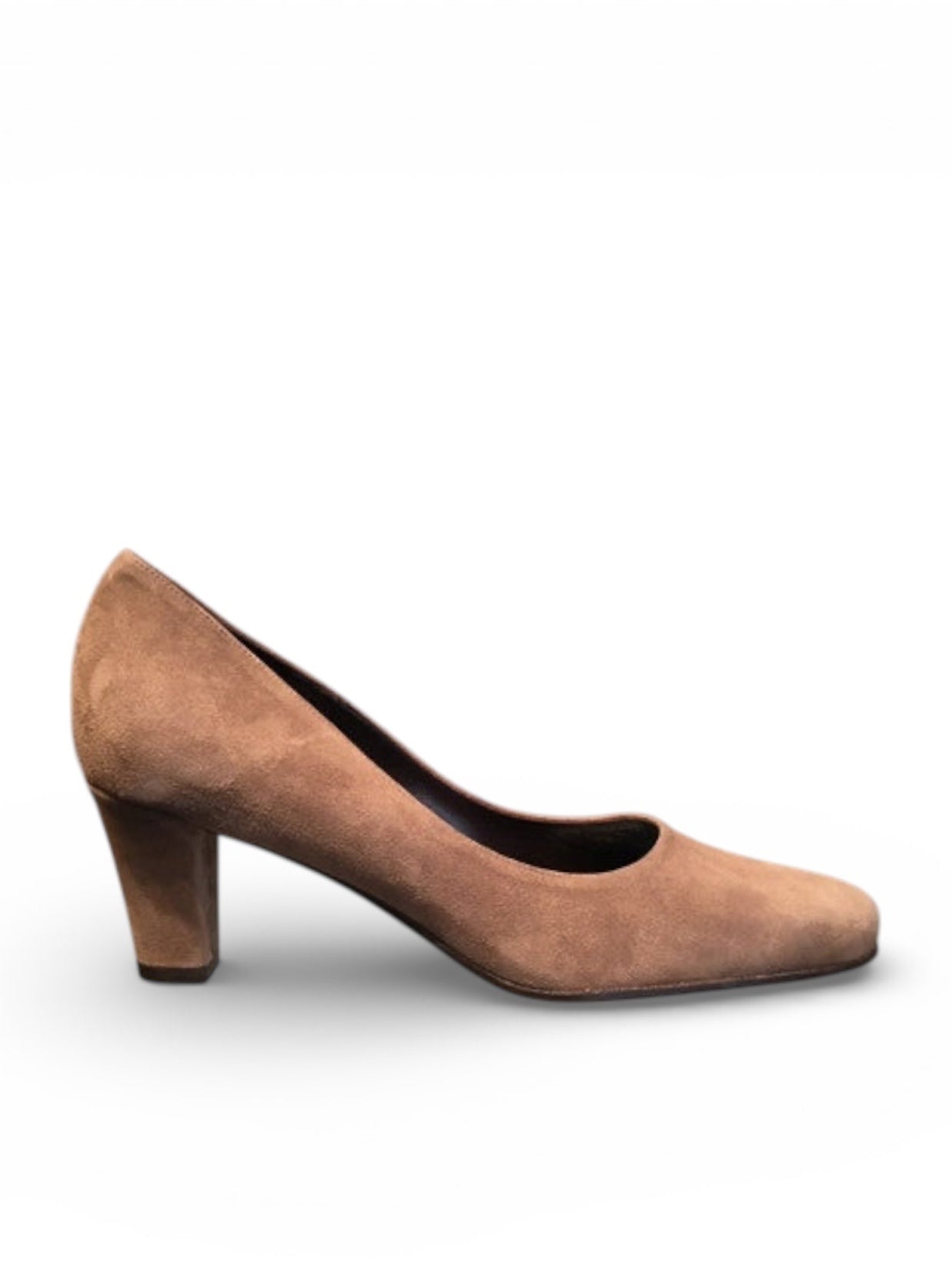 2735-2 Camo Suede Pump Fango (taupe)